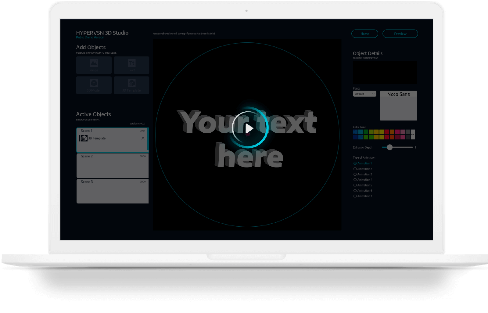 HYPERVSN 3D Studio